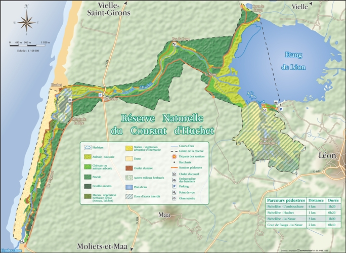 Plan de la réserve